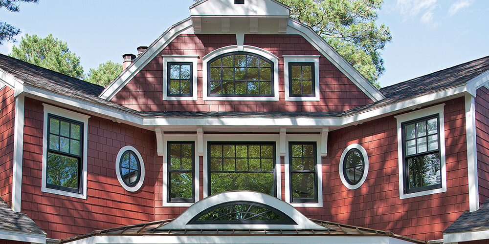 Frame Your Arched Windows with Pops of Color S3045