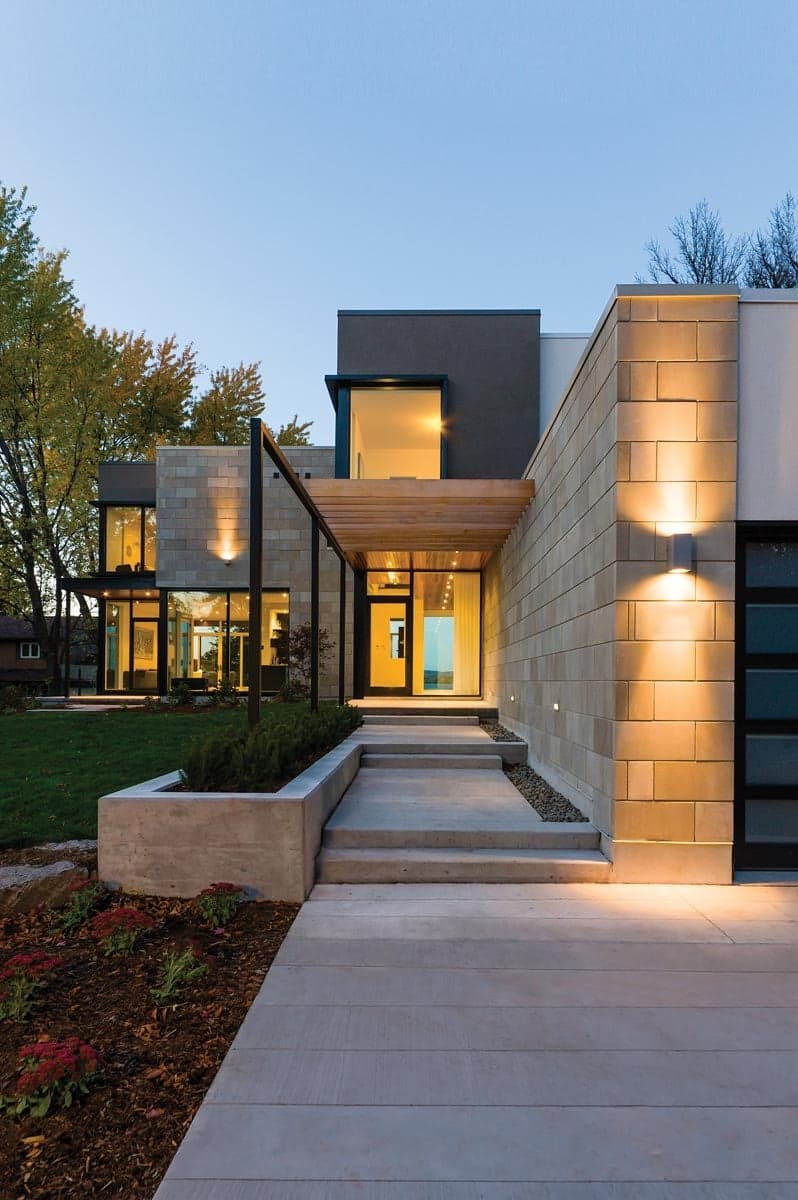 Inswing entrance doors, Direct set transoms and sidelites,Extruded aluminum clad exterior, Coal Black fluoropolymer finish